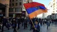 المعارضة الأرمينية تنظم مظاهرة احتجاجية وسط العاصمة يريفان
