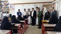 تدشين امتحانات الثانوية العامة في محافظة المحويت